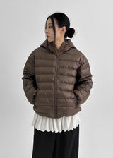 [MADE] Kumoel Duck Down Hooded Lightweight Padding   