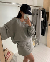 [Bellide made] ミニシェルコットントレーニングスカートパンツ