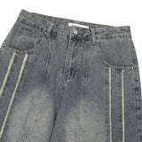 Beam Track Wide Denim (2color)