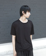 [DOJINOI] TEXTURE TEE BLACK