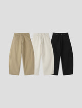 LMN Mile Back Curved Cotton Pants (3 colors)