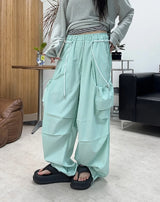 Eren String Pocket Nylon Pants