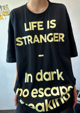 オディレターグラフィックオーバーサイズTシャツ 4カラー