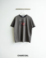 League Printed Ringer Short Sleeve Tee