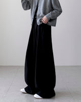 Mason Pintuck Wide Slacks