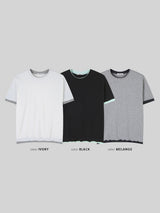 Eri dekki layered short sleeve t-shirt