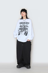 ユニバーサルピース長袖Tシャツ