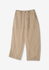 LF コットンワイドバルーンパンツ