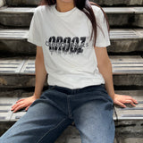 Collaboration オーバーサイズTシャツ WHITE | Creepy Nuts × CROOZ