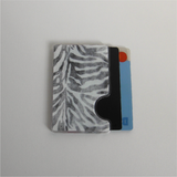 [MADE] zebra magsafe card holder (gray)