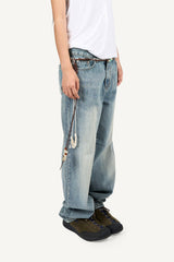 Blue Ocean Straight Denim Pants