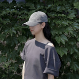 Little-dreamer washed ball cap_charcoal