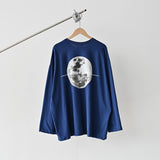 ツキオーバーサイズロングスリーブTシャツ
