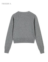 ベーシックカシミアブレンドVネックカーディガン - 5 Colors