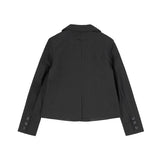 CLASSIC BUTTON POINT JACKET (GRAY) F25ZA004