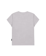 ピクセルフェアリーグラフィックキャップスリーブTシャツ - サンドピンク