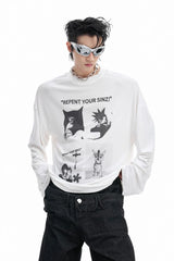 Art Print Long Sleeve Tee