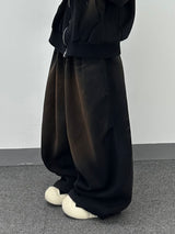 cat brush fleece sweatpants