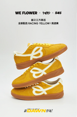 ジョイントネームレトロジャーマントレーニングシューズ - YELLOW