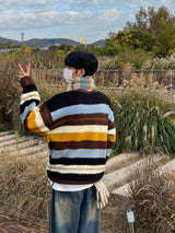 Mas Multi-Stripe Knit