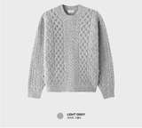 Nade Fisherman Semi Over Round Long Sleeve Knit