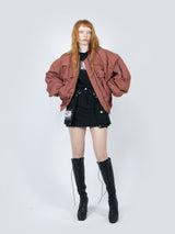 Ripstop Bomber Jacket (Red)