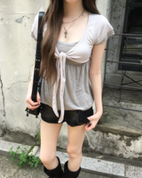 Dark cross shorts