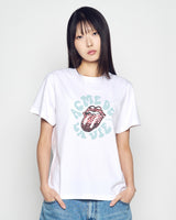 26FW ウーマンローリング ストーンズスパングレスショートスリーブ Tシャツ
