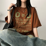 Double box fit short-sleeved T-shirt