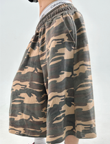 CAMOUFLAGE BERMUDA PANTS💛🤎💚