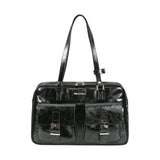 【即日発送】PK Shoulder Bag (glossy)(black)