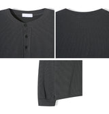 ハーヴェイデキヘンリーネックTシャツ