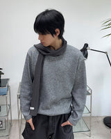 ロペル リブド ニット ロングスリーブ