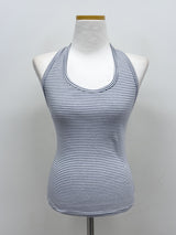 Striped Halterneck Sleeveless
