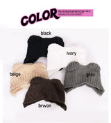 bear wide beanie (5color)