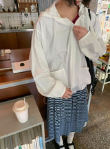 26SS★ [BAONHAUS] Tynin Nylon Hood Windbreaker Jumper