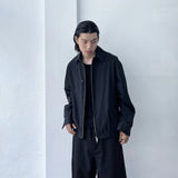Checked Zip Shirt Jacket
