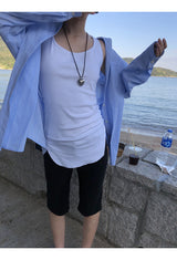 Sora Stripe Cool Loose Fit Shirt