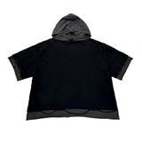 Crunch Layered Half Hoodie