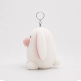 【MADE】pig rabbit (white) (keyring)