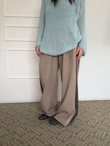 Nobel Loose Fit Boat Neck Net Knit (5c)