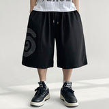 Ruying Patch Illustration Training Bermuda Pants (3 colors)