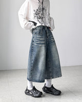 Lopian Cat Bermuda Denim