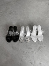 1207アンバランスストラップサンダルウェッジヒール(8cm)