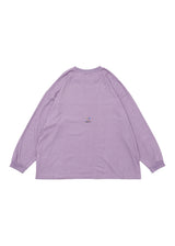 グラフィックピグメントロングスリーブ (PURPLE)