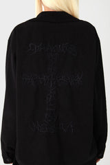アーカイブクロスジャケット-BLACK