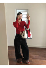 オールレイヤードインナー長袖カーディガン