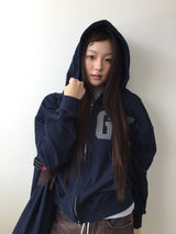 YWD DUGY フーディージップアップ