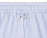 Blue Stripe Lounge Setup