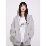 HEAVY EMBROIDERY Hoodie Zip-up (JOUJMP-0011)